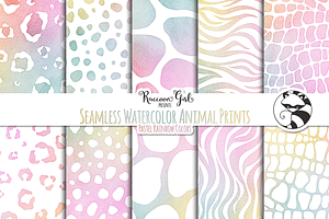 Seamless Animal Prints Pr