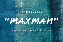 MaxMan Grafitti Font