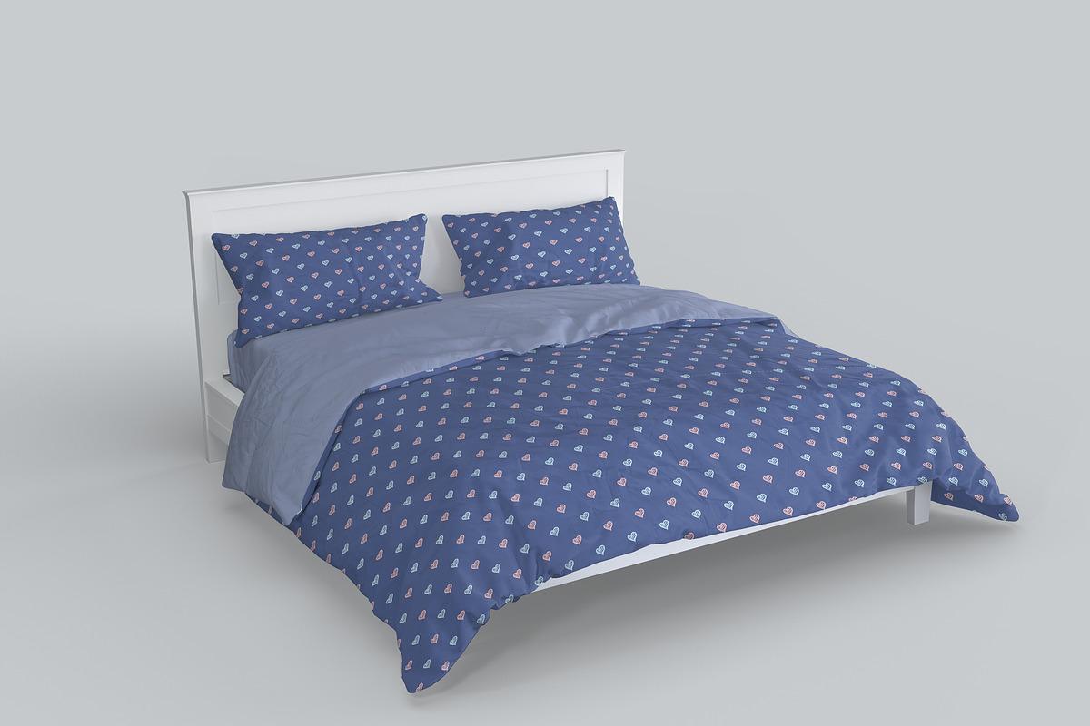 Bedroom and Bed Linen Mockup Set, an Apparel Mockup by Seven Lights (Photo 4 of 10)