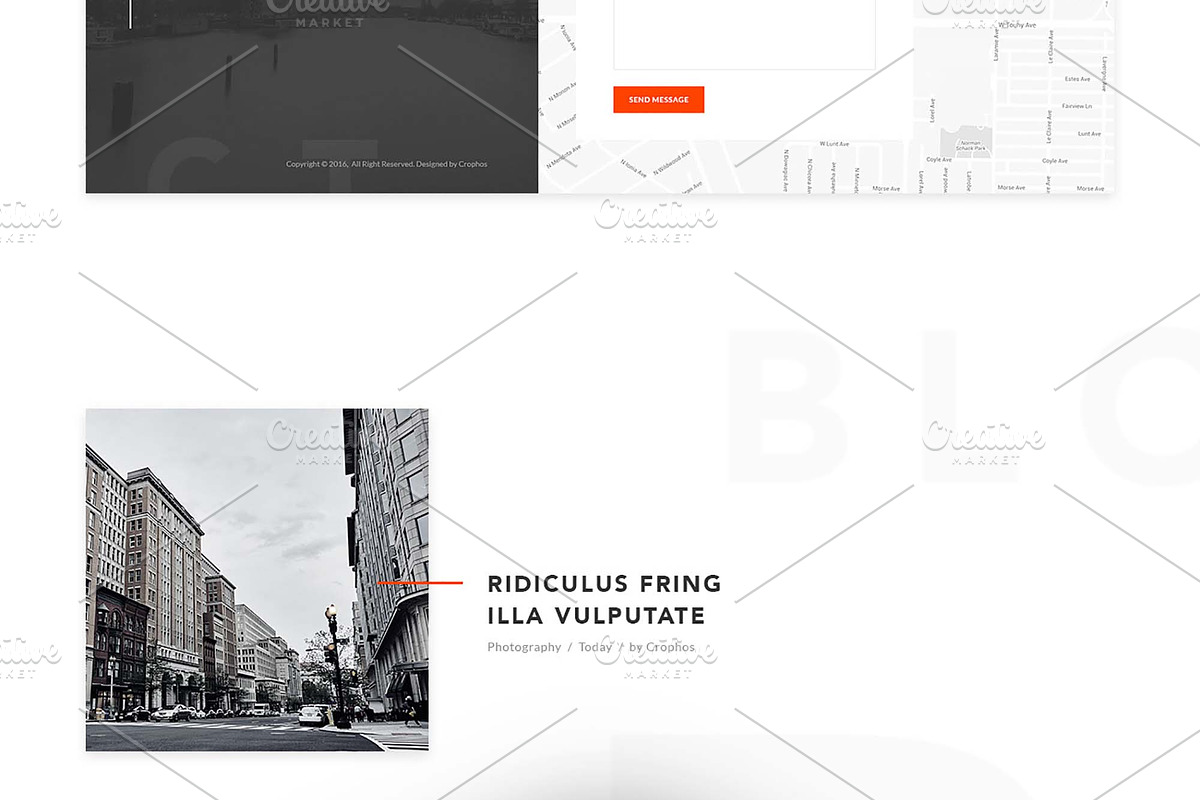 Vanzer Portfolio Website Template, an UI Kit Template by INDERNEILk (Photo 3 of 4)