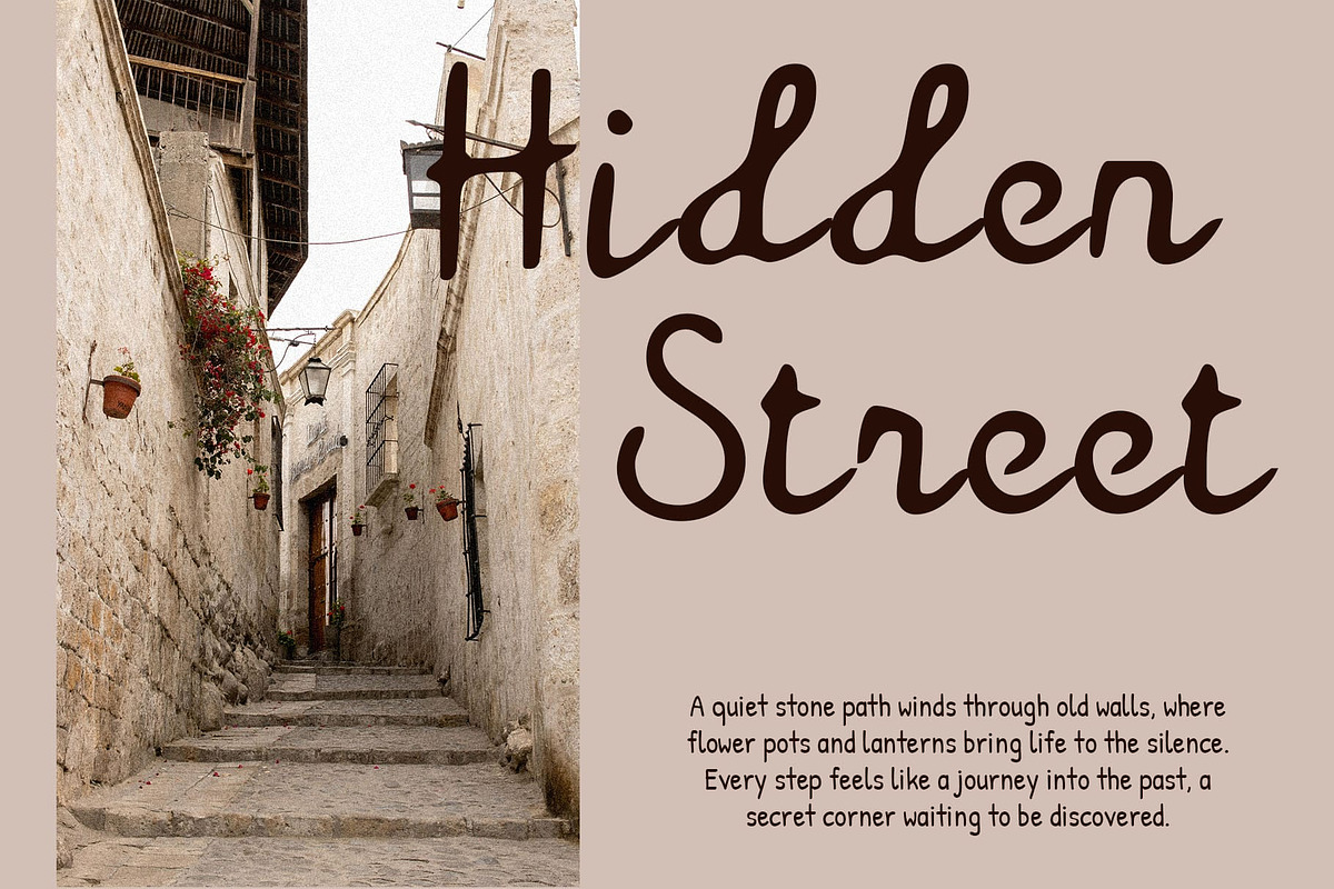 CS Abiola Drawn, a Script Font by Craft Supply Co. (Photo 4 of 8)