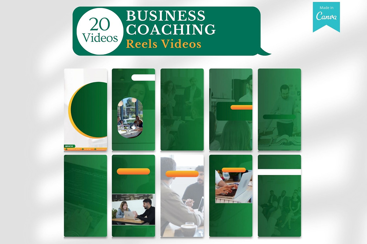 520 Business Coaching Canva Template, a Social Media Template by Viral Content Design (Photo 12 of 17)