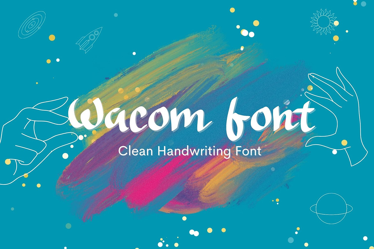 Wacom Display font, a Sans Serif Font by Mehul Munjani (Photo 1 of 8)