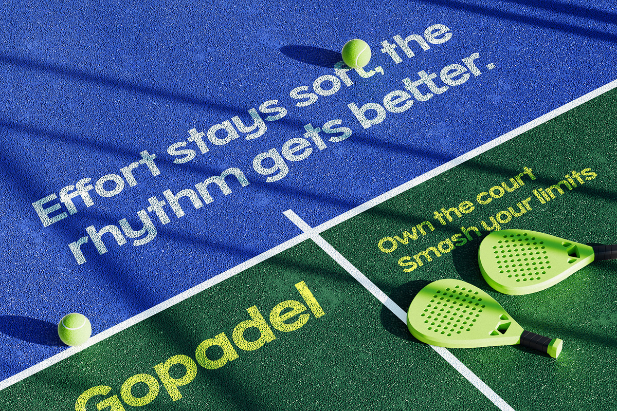 Gopadel – Power Sport Luxury Font, a Sans Serif Font by Casloop Studio (Photo 8 of 10)