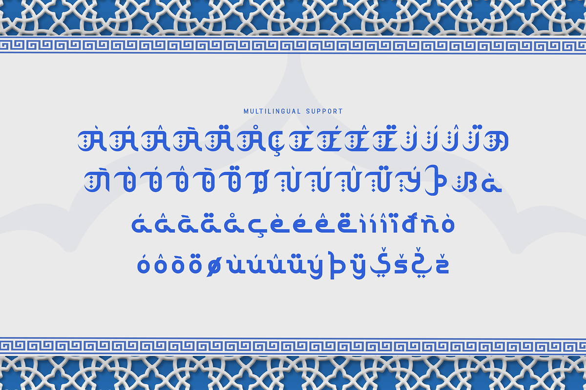 Jamalu – A Modern Arabic Style Font, a Handwritten Font by overlaytemplates (Photo 5 of 5)
