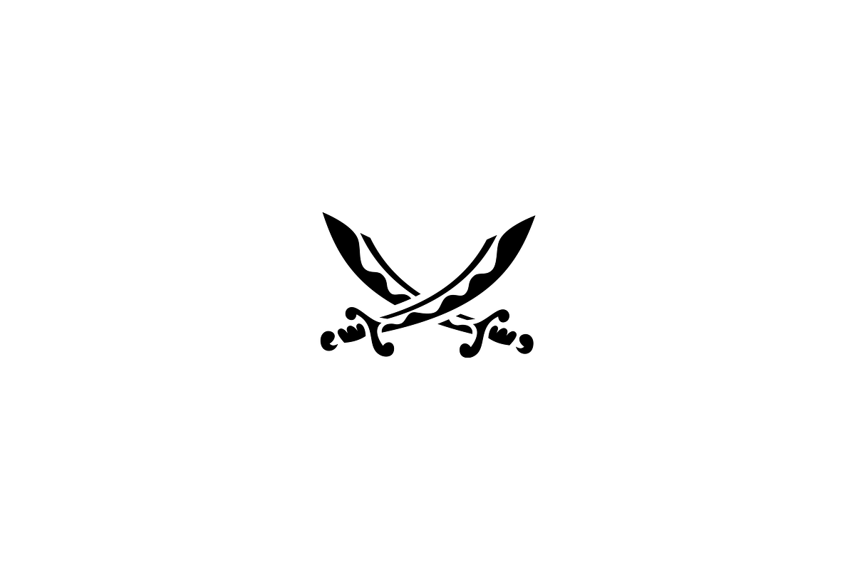 Minimalist Modern Swords Logo, a Branding & Logo Template by Luxury Logos (Photo 3 of 4)