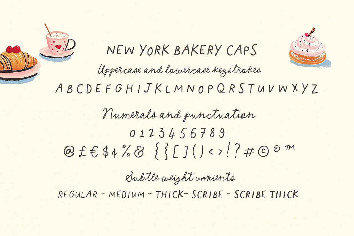 New York Bakery Font Duo, a Handwritten Font by Nicky Laatz (Photo 26 of 29)