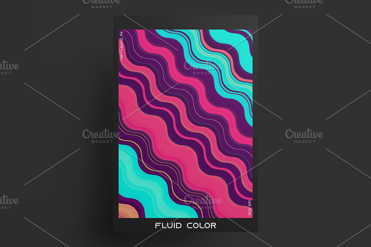 FLUID COLOR, a Texture Graphic by GarryKillian (Photo 18 of 25)