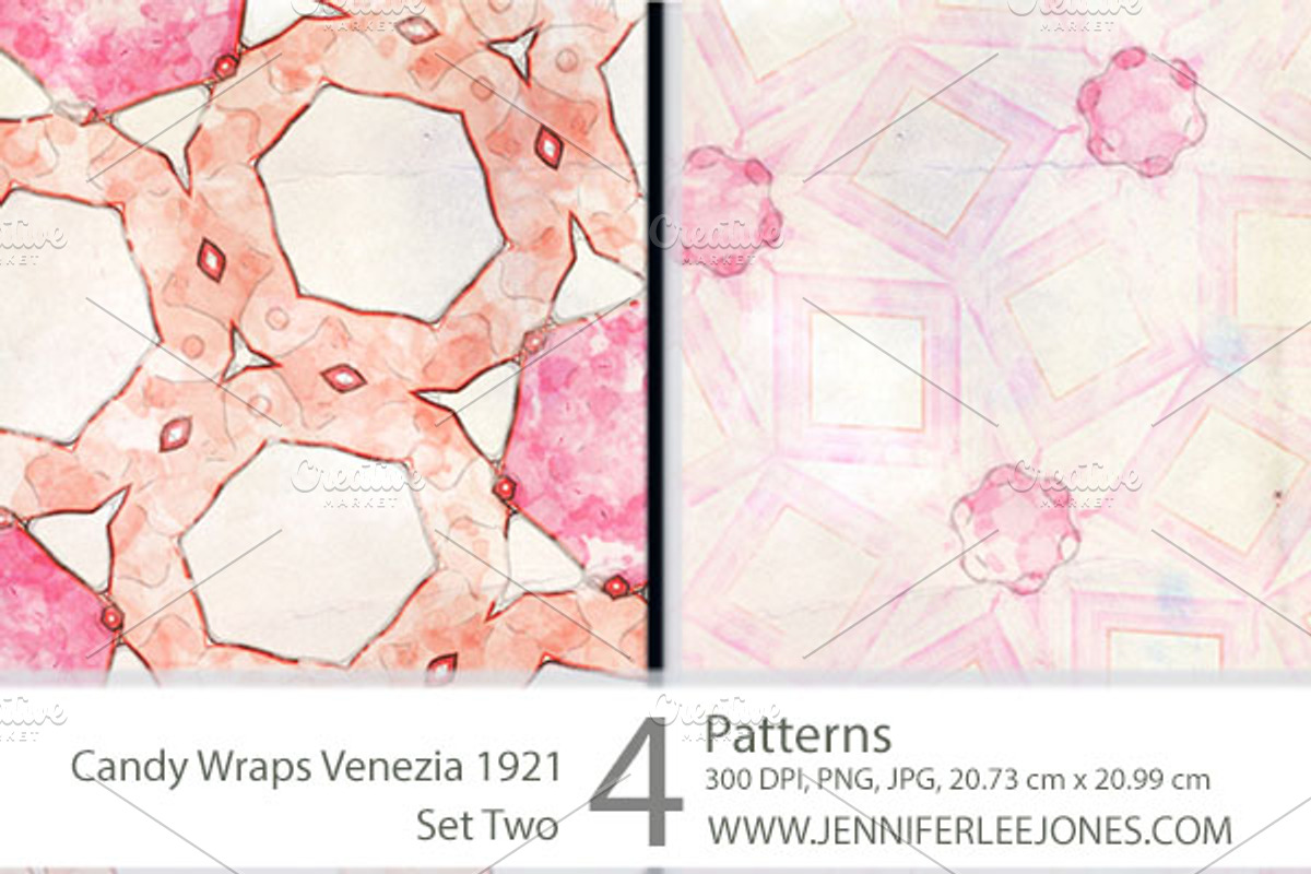 Vintage Watercolour Venezia 1921 preview 2