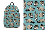 Manul Mood – Pallas’s Cat Patterns, a Pattern Graphic by PenguinHouse (Thumbnail 5 of 7)