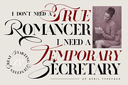 ZP APRIL - Luxury Hybrid Font, a Script Font by Zebra Press (Thumbnail 9 of 13)