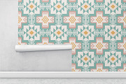 Pastel Southwestern Tribal Pattern, a Pattern Graphic by PPEthnicDecorPattern (Thumbnail 7 of 10)