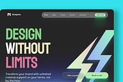 Design Agency Landing Page, a Landing Page Template by BeadyLab (Thumbnail 2 of 8)
