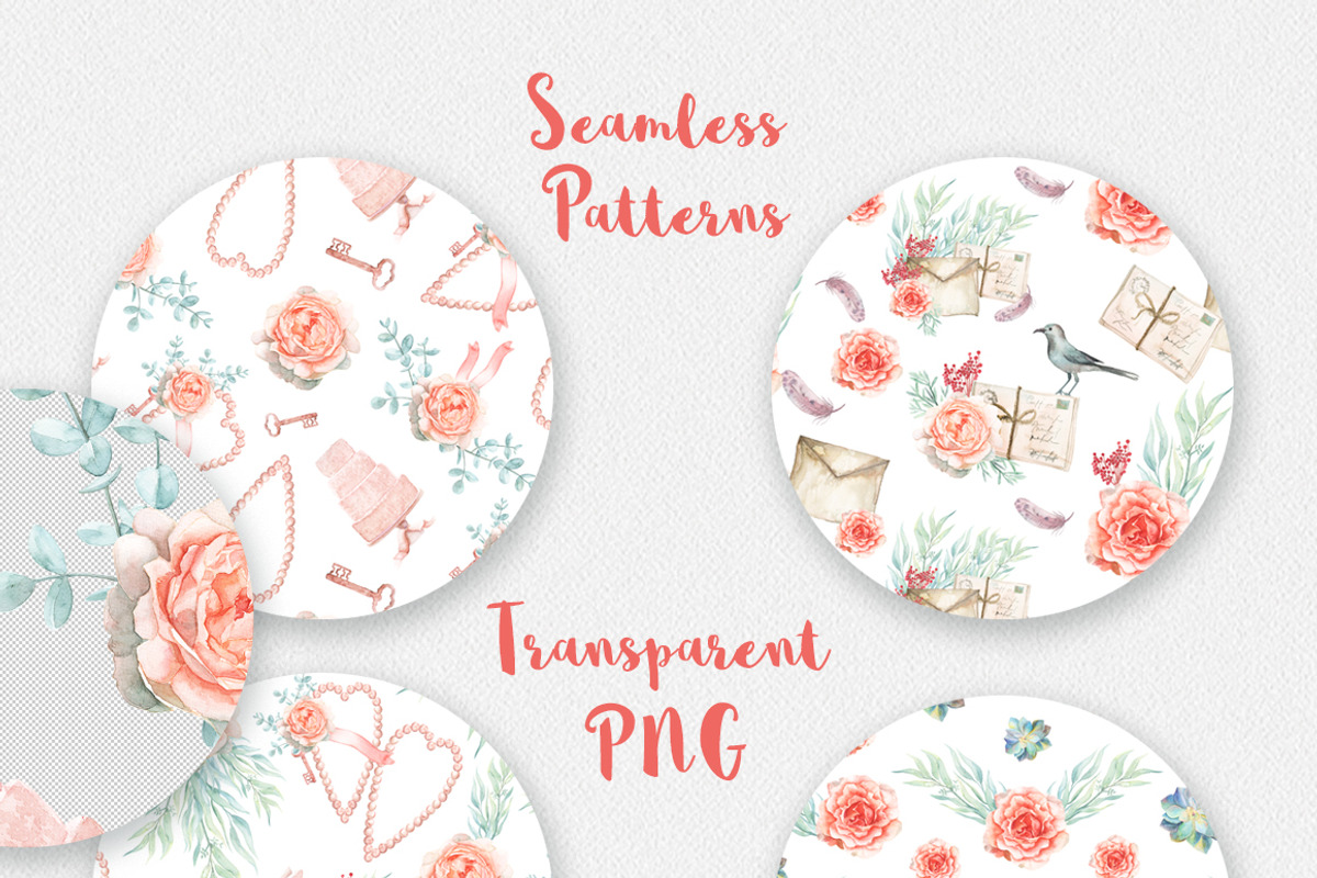 Floral Patterns Bundle 90% OFF, a Pattern Graphic by Spasibenko Art (Photo 21 of 21)