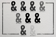 Ink stamp Procreate brushes, a Brush Add-On by MiksKS (Thumbnail 4 of 10)