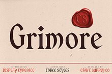 CS Grimore – Gothic Font