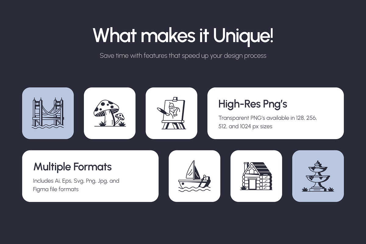 135 Explore Line Icons, an Outline Icon by Prosymbols (Photo 2 of 11)