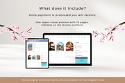 Notion Template Japan Travel Planner, an App Template by GlamWebDesigns (Thumbnail 8 of 9)