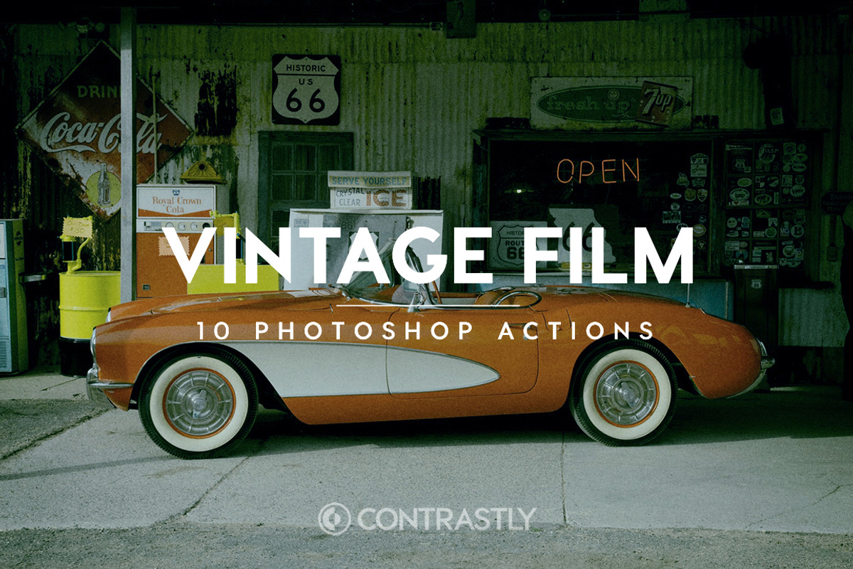 Vintage Film Photoshop Actions preview 6