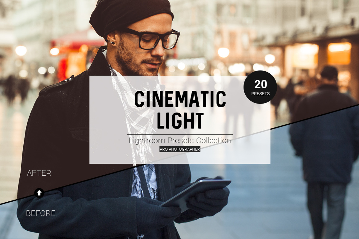 Cinematic Light LR Presets, an Action Add-On by Dikarte.Store (Photo 1 of 6)