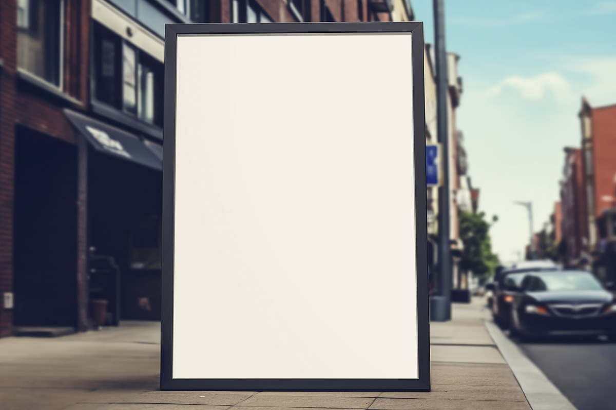 Street Poster MockUp, an Advertising Mockup by optimism (Photo 2 of 2)