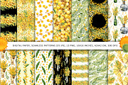 Spring mimosa, watercolor flowers, an Illustration by Artmanata (Thumbnail 5 of 16)