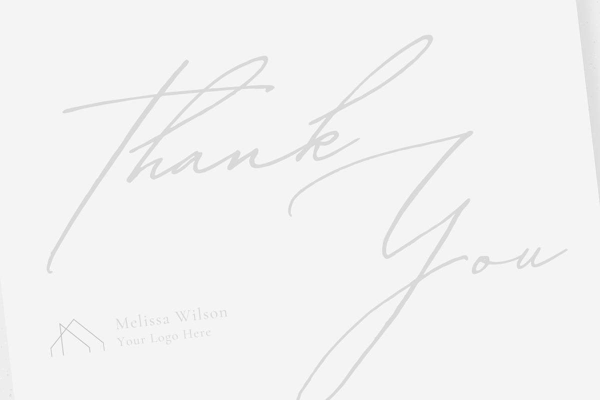 Foldable Real Estate Thank you Card, a Marketing Template by ZoaniDesign (Photo 6 of 10)