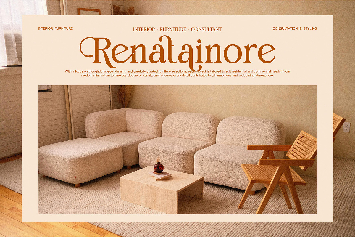 Billan Elegant Serif Font, a Serif Font by Graphicxell (Photo 4 of 6)