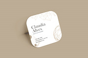 Square Business Card Mockup, an Advertising Mockup by YurnalisPerix (Thumbnail 5 of 5)