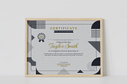 Luxury And Modern Style Certificate, a Stationery Template by MRI STUDIO (Thumbnail 5 of 13)