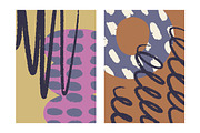 Abstract shapes posters, cards set, a Decorative Illustration by Good Studio (Thumbnail 3 of 14)