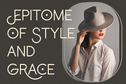 Bluzonir Stylish Sans Serif Font, a Sans Serif Font by Typebae (Thumbnail 7 of 8)