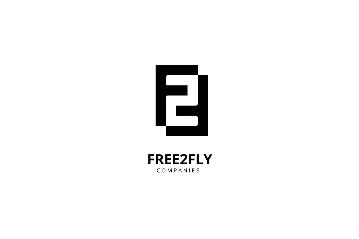 F 2 F Logo, a Branding & Logo Template by CAIRON CREATIVESTUDIO (Photo 1 of 10)