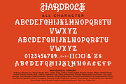Hardrock - Blackletter Typeface Font, a Handwritten Font by Arendxstudio (Thumbnail 9 of 9)