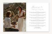 35-Page Wedding Photography Magazine, a Magazine Template by molly ho studio (Thumbnail 7 of 8)