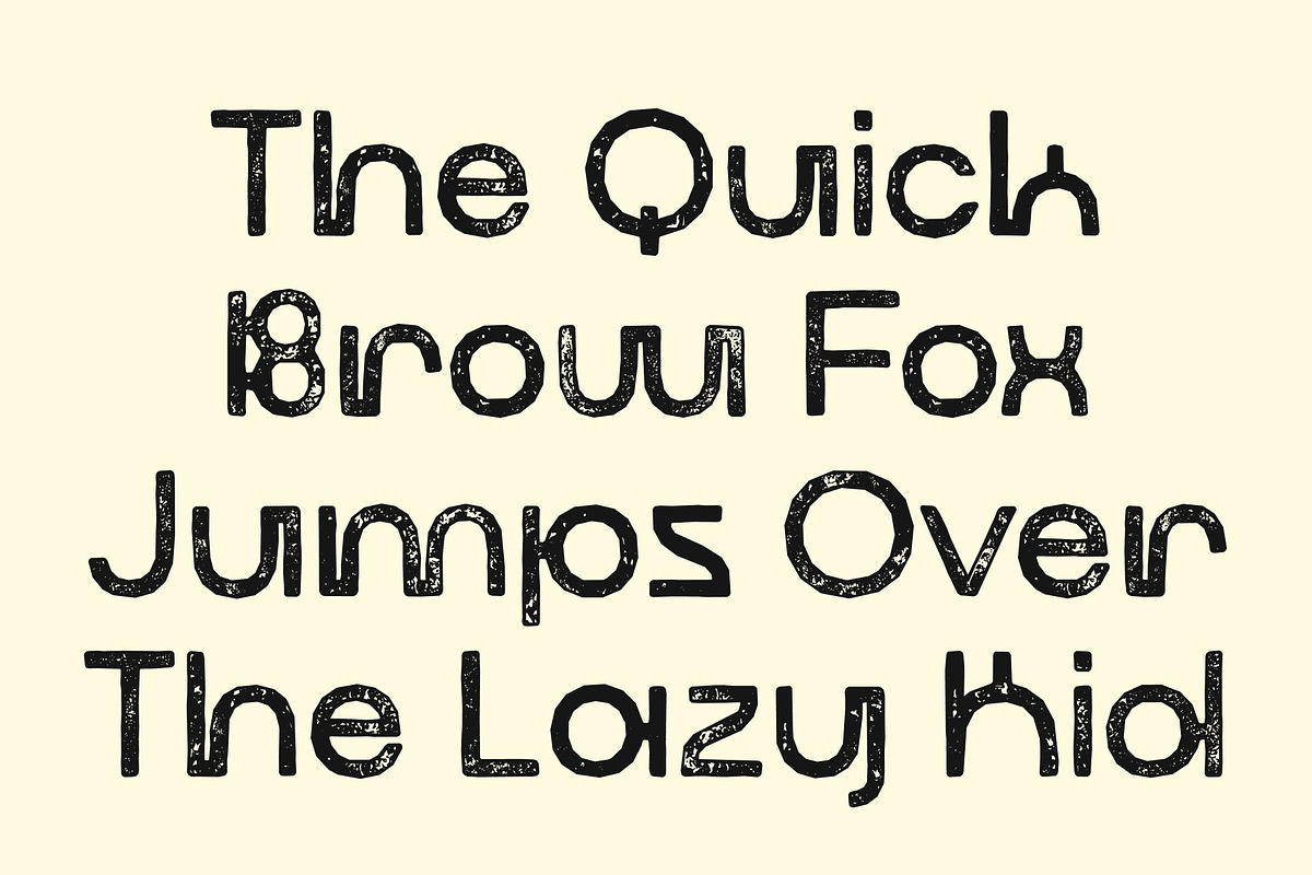 CS Deimos Stamp, a Sans Serif Font by Craft Supply Co. (Photo 6 of 8)