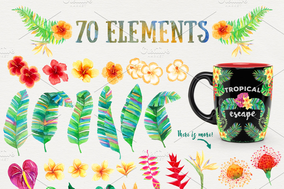 Tropical Inspiration, an Illustration by Stella's Graphic Supply (Photo 2 of 6)