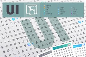 UI 700+ Line Icons Bundle
