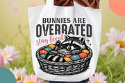Bunnies Are Overrated Stay Feral PNG, an Illustration by OK Design (Thumbnail 2 of 6)