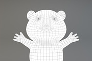 Cartoon Panda, an Animal 3D Model by XYZ Space (Thumbnail 6 of 6)