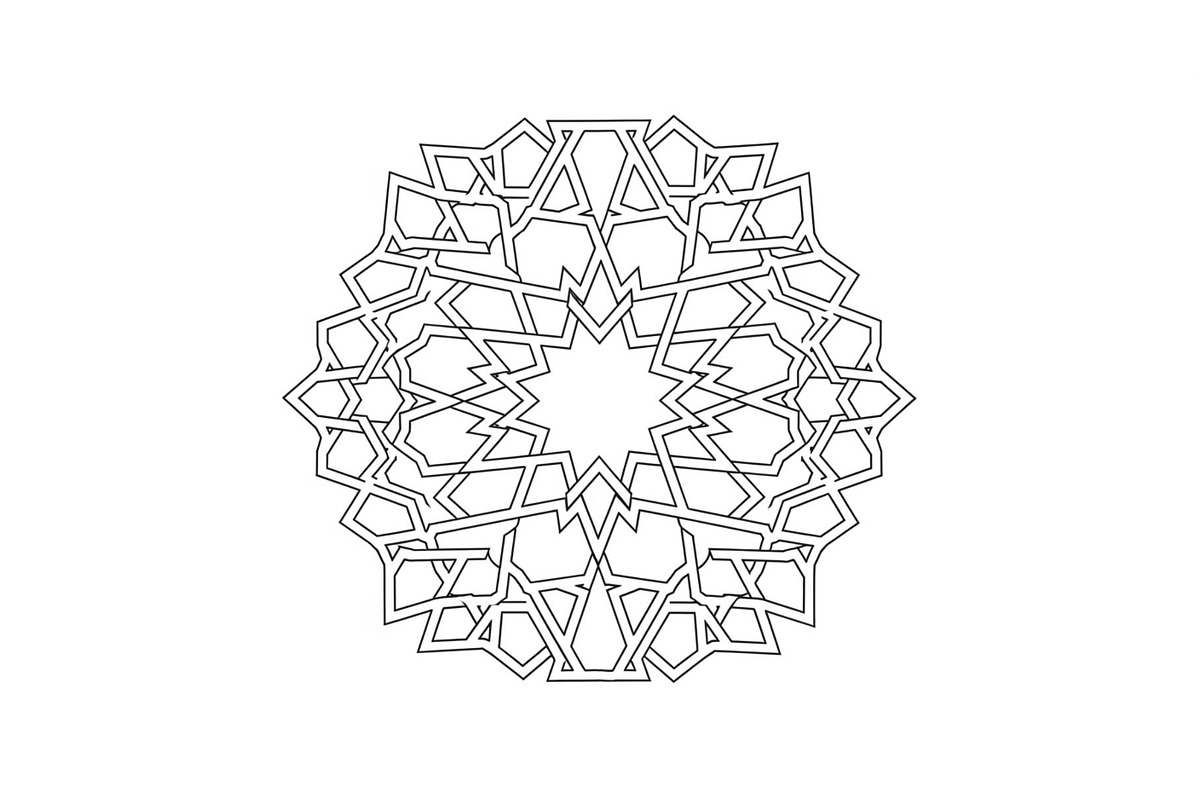 Islamic Mandala Geometric Bundle, an Illustration by Gaye Art (Photo 14 of 51)