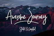 Pinkerton Script + Extras, a Font by Fortunes Co (Thumbnail 9 of 9)