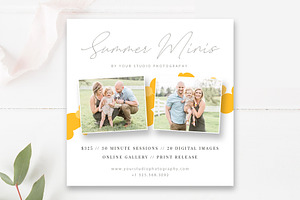 Summer Minis Template