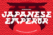 Japanese Emperor - Japan Style Font, a Script Font by PutraCetol Studio (Thumbnail 1 of 11)