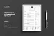 Resume/CV, a Resume Template by Diverter (Thumbnail 1 of 5)