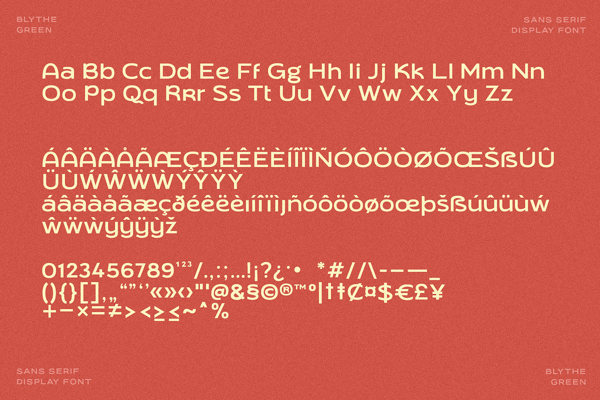 Bagel Boy | Sans Serif Display Font, a Sans Serif Font by Blythe Green (Photo 9 of 9)