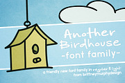 Another Birdhouse Font Family, a Script Font by Brittney Murphy Design (Thumbnail 1 of 2)