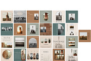 Instagram Templates for Canva, a Social Media Template by Wild Wander Collective (Thumbnail 3 of 9)