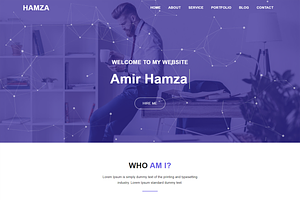 Personal Website Template