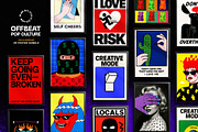 Offbeat - Pop Culture 2, a Graphic by Wall Art Print Studio (Thumbnail 1 of 9)